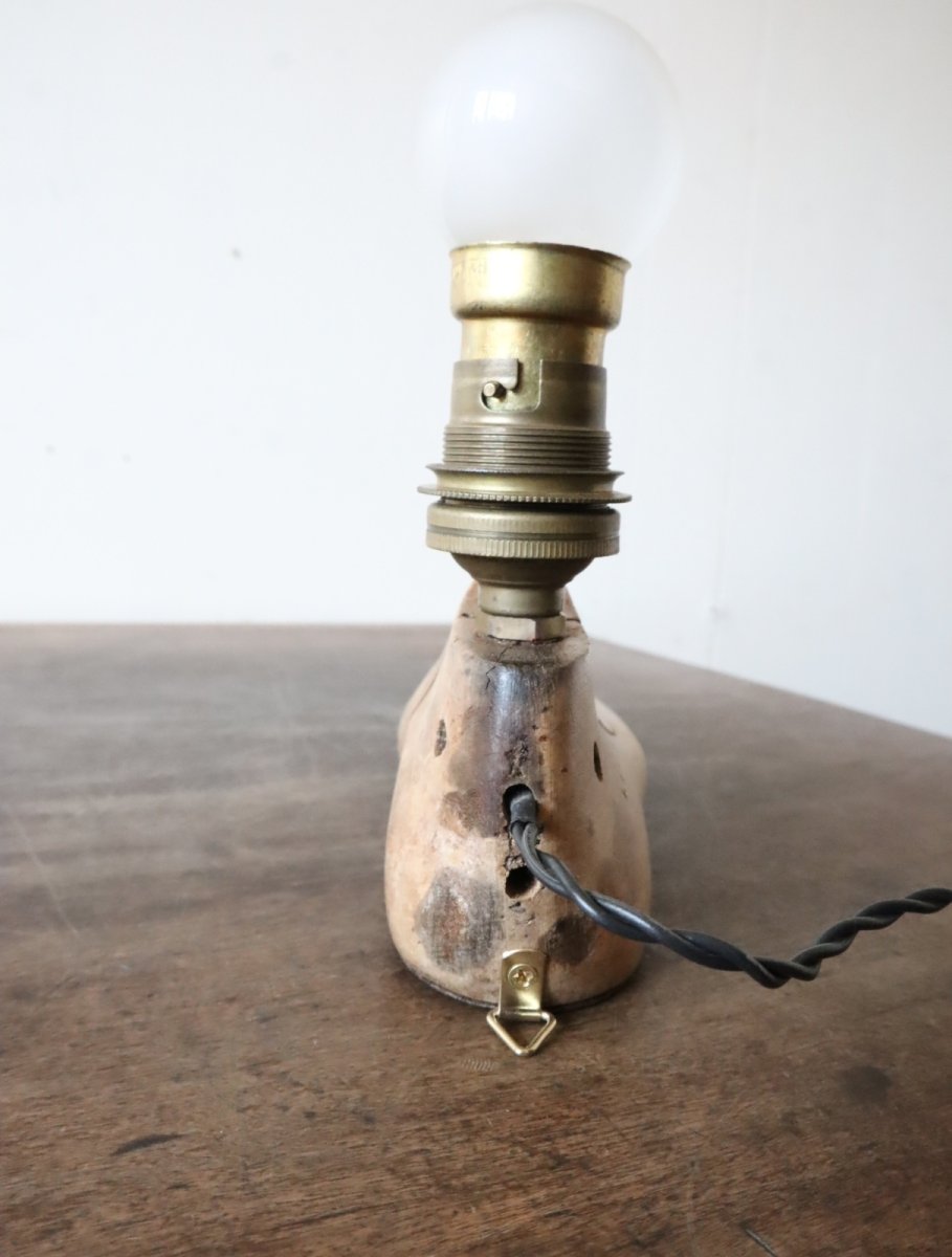 画像10: No.212　靴の木型の2wayライト(右) (10)