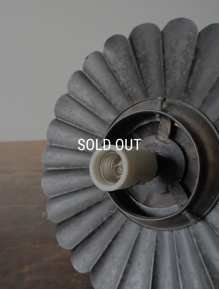 画像20: No.217　ガス灯のシェード付き吊り下げランプ (20)