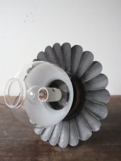 画像13: No.217　ガス灯のシェード付き吊り下げランプ (13)