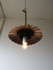 画像12: No.217　ガス灯のシェード付き吊り下げランプ (12)