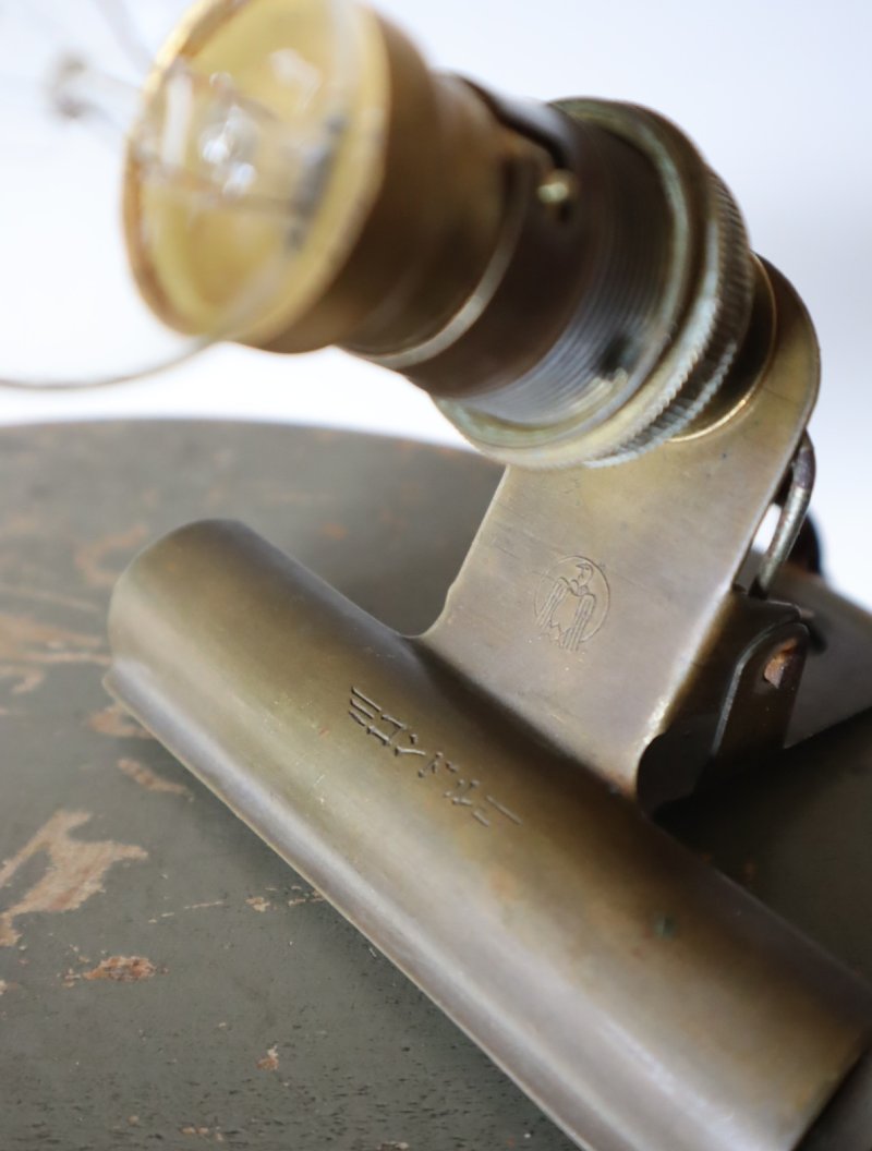 画像2: No.226コンドル印のクリップランプ(C)