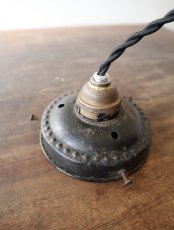 画像28: No.223　乳白グローブのペンダントライト (28)