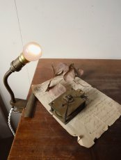 画像14: No.228　アーム付きソケットとコンドル印のクリップのランプ(E) (14)