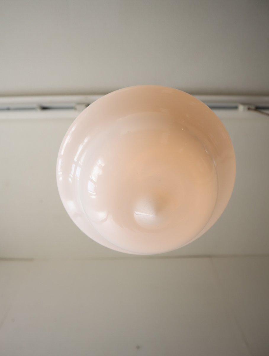 画像12: No.223　乳白グローブのペンダントライト (12)