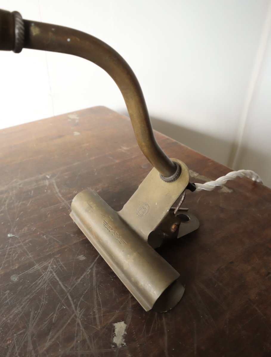 画像23: No.228　アーム付きソケットとコンドル印のクリップのランプ(E) (23)