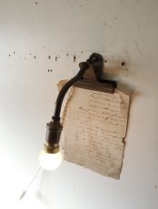 画像4: No.228　アーム付きソケットとコンドル印のクリップのランプ(E) (4)