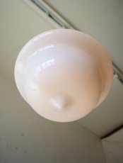 画像11: No.223　乳白グローブのペンダントライト (11)