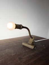 画像18: No.228　アーム付きソケットとコンドル印のクリップのランプ(E) (18)